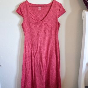 Toad&Co. Dress in Coral/Red Size Small